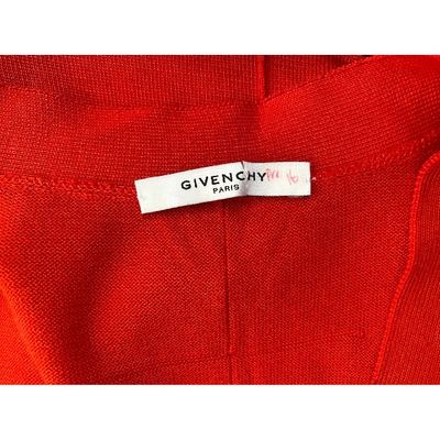 Pre-owned Givenchy Mid-length Dress In Red