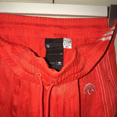 Pre-owned Adidas Originals By Alexander Wang Mid-length Skirt In Orange