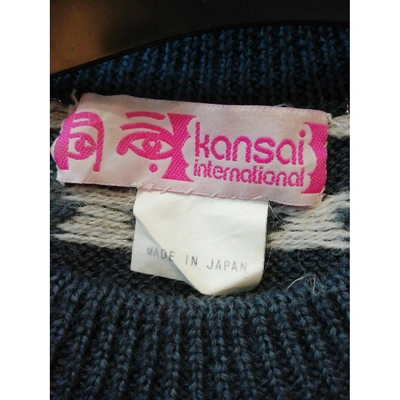 Pre-owned Kansai Yamamoto Grey Wool Knitwear