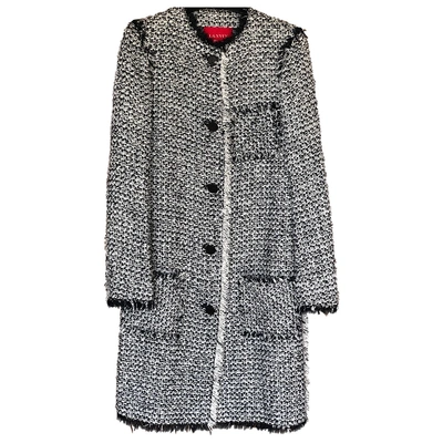 Pre-owned Lanvin Coat In Navy