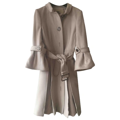 Pre-owned Burberry Wool Coat In Other