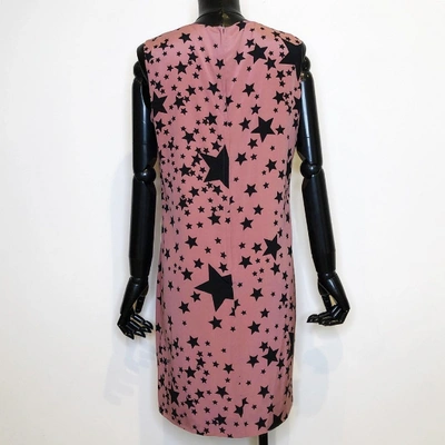 Pre-owned Dolce & Gabbana Pink Silk Dress