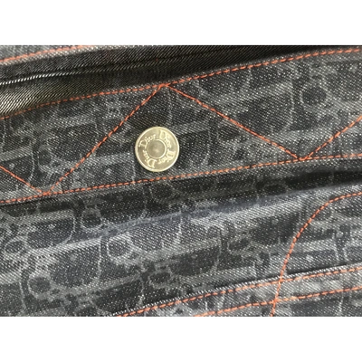 Pre-owned Dior Blue Denim - Jeans Jacket