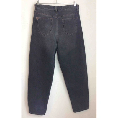 Pre-owned Isabel Marant Étoile Black Cotton Jeans