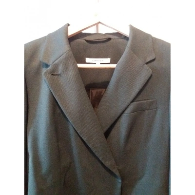 Pre-owned Carven Green Wool Jacket