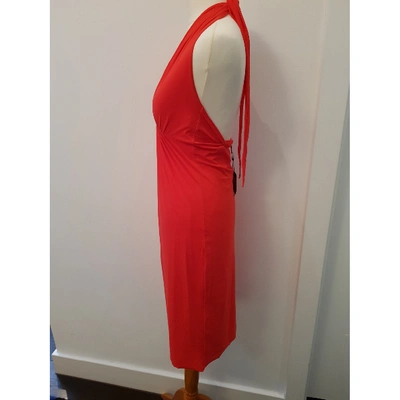Pre-owned Lanvin One-piece Swimsuit In Red