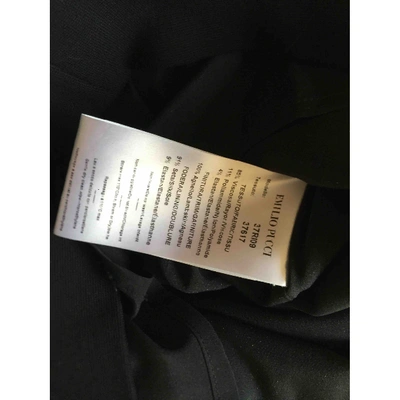 Pre-owned Emilio Pucci Dress In Black