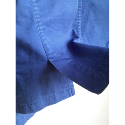 Pre-owned Manuel Ritz Short Vest In Blue