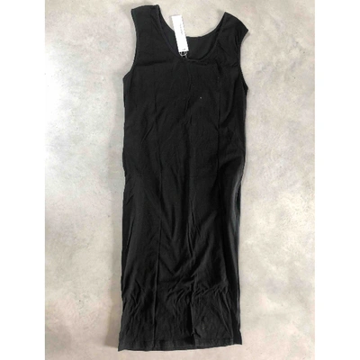 Pre-owned Circus Hotel Mid-length Dress In Black