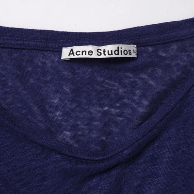 Pre-owned Acne Studios Wool Top In Purple