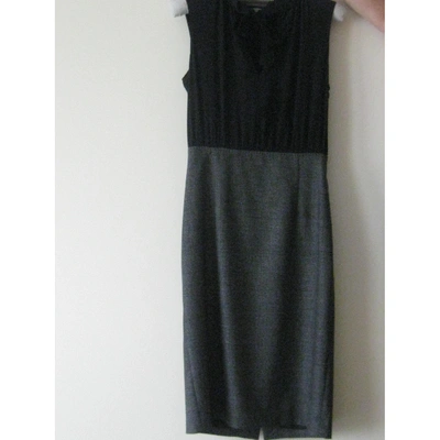 Pre-owned Moschino Cheap And Chic Grey Wool Dress