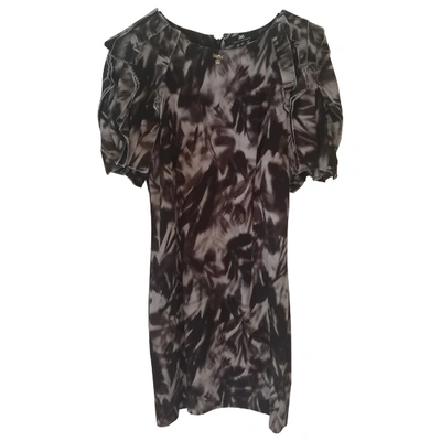 Pre-owned Elisabetta Franchi Mini Dress In Multicolour