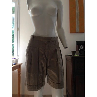 Pre-owned Paul Smith Beige Cotton Shorts