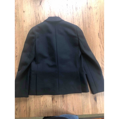 Pre-owned Balenciaga Wool Blazer In Black