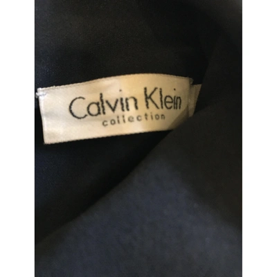 Pre-owned Calvin Klein Collection Jumpsuit In Black