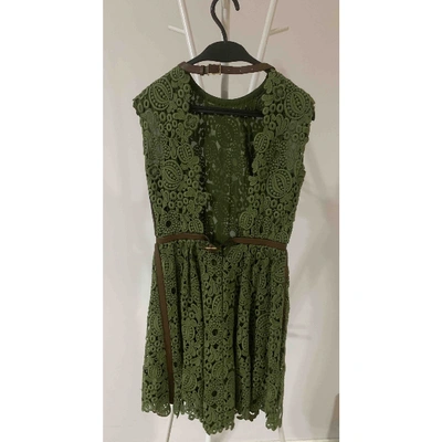 Pre-owned Valentino Mid-length Dress In Green