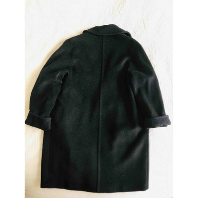 Pre-owned Max Mara Black Cashmere Coat