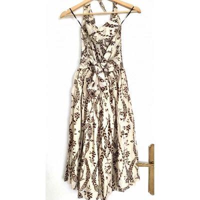 Pre-owned Vivienne Westwood Mid-length Dress In Brown