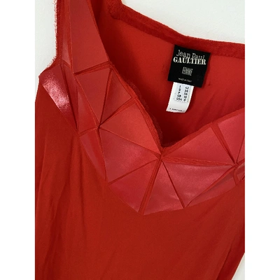 Pre-owned Jean Paul Gaultier Red Dress