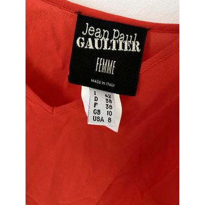 Pre-owned Jean Paul Gaultier Red Dress