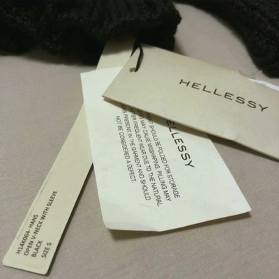 Pre-owned Hellessy Black Cotton Knitwear