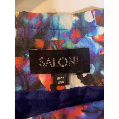 Pre-owned Saloni Mid-length Skirt In Multicolour