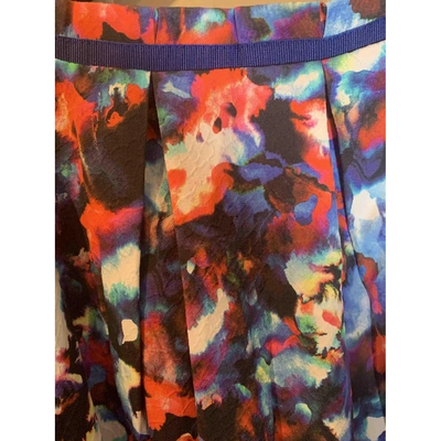 Pre-owned Saloni Mid-length Skirt In Multicolour