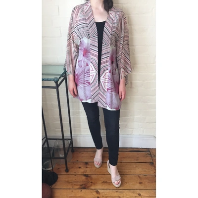 Pre-owned Athena Procopiou Silk Jacket In Multicolour