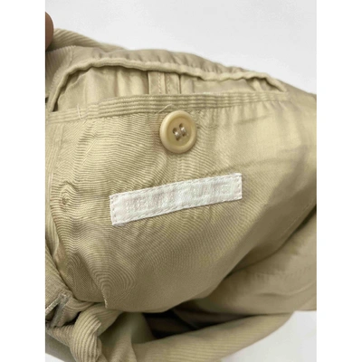 Pre-owned Helmut Lang Beige Cotton Jacket