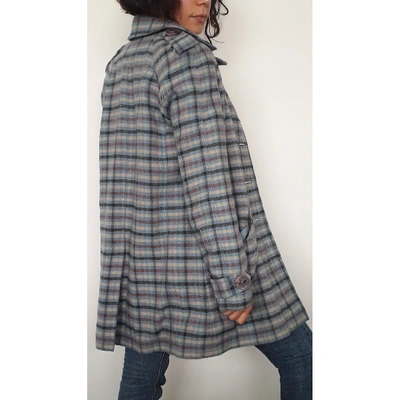 MARC JACOBS Pre-owned Wool Coat In Multicolour