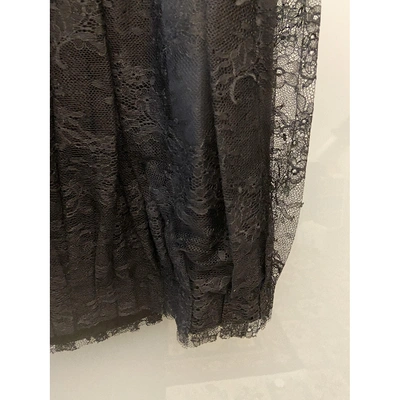 Pre-owned Alberta Ferretti Mid-length Skirt In Black