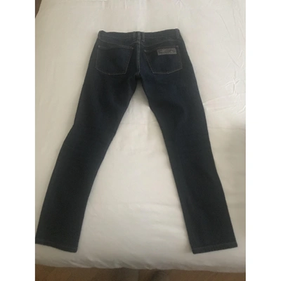 Pre-owned April77 Blue Cotton - Elasthane Jeans