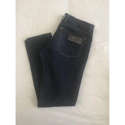 Pre-owned April77 Blue Cotton - Elasthane Jeans