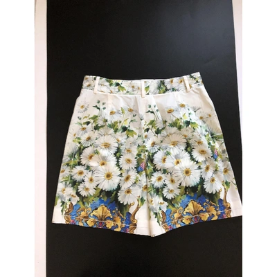 Pre-owned Dolce & Gabbana Multicolour Cotton Shorts