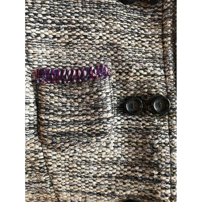 Pre-owned Isabel Marant Wool Suit Jacket In Multicolour