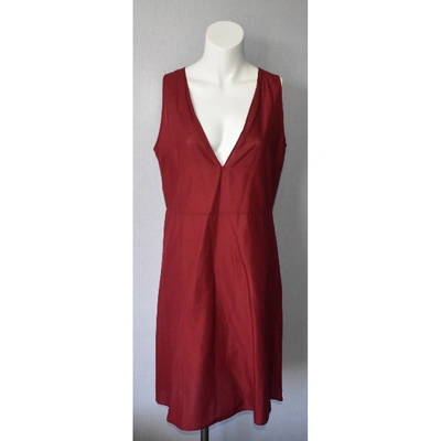 Pre-owned Gucci Mid-length Dress In Red