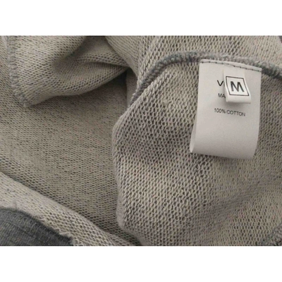 Pre-owned Vejas Grey Cotton  Top