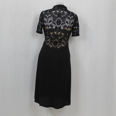 Pre-owned L Agence Black Cotton Dress