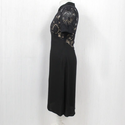 Pre-owned L Agence Black Cotton Dress