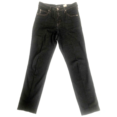 Pre-owned Armani Jeans Straight Jeans In Blue