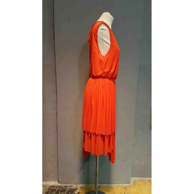 Pre-owned Mauro Grifoni Mid-length Dress In Red