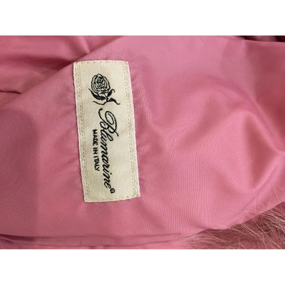 Pre-owned Blumarine Puffer In Pink