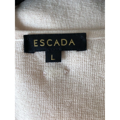 Pre-owned Escada Vest In Pink