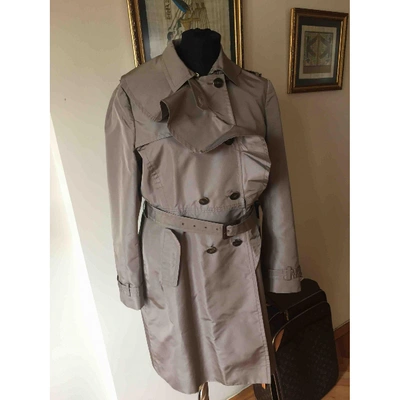 Pre-owned Valentino Silk Jacket In Gray