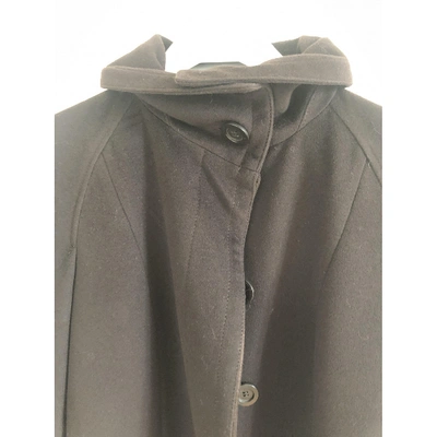 Pre-owned Burberry Trench Coat In Black