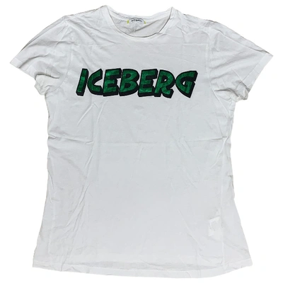 Pre-owned Iceberg White Cotton Top