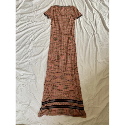 Pre-owned Jucca Pink Cotton Dress