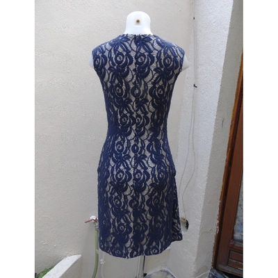 MATTHEW WILLIAMSON Pre-owned Wool Mid-length Dress In Blue