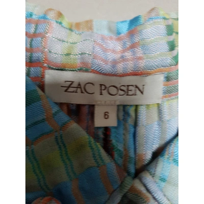 Pre-owned Zac Posen Multicolour Viscose Top