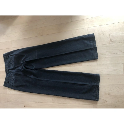 Pre-owned Marc By Marc Jacobs Large Pants In Blue